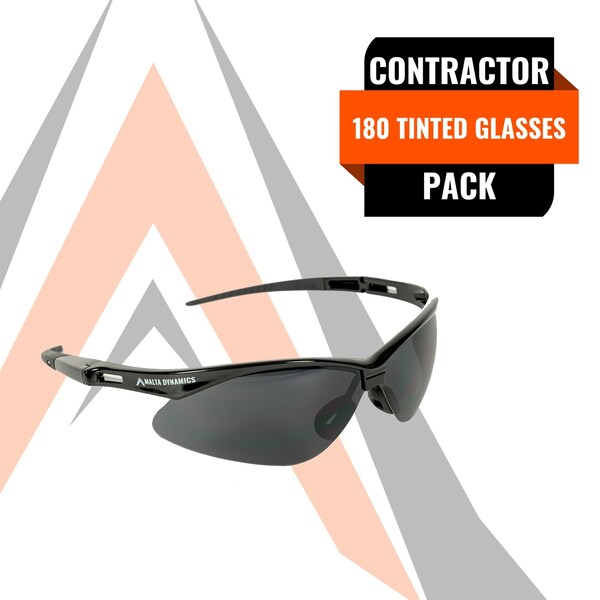 Malta Dynamics APEX, Safety Glasses, Tinted Lens, 36 PK SG1015-36 - main