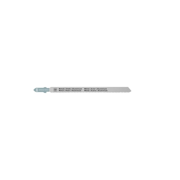 Fein 4-3/8 in. BiMetal T-Shank Jigsaw Blade 12 TPI for cutting metal, 5PK 63503174010 - main