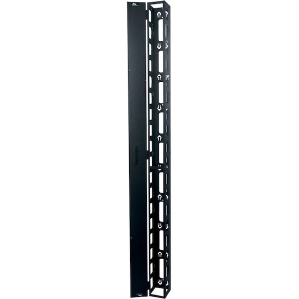 Middle Atlantic 45 SPACE RLA SERIES, RELAY RACK CABLE MGR, BLACK FINISH RLA-CC - main
