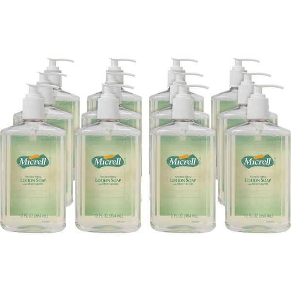 Micrell 12 fl. oz. Liquid Hand Soap Pump Bottle 9759-12 - main