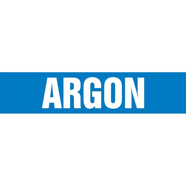 Accuform ASME ANSI PIPE MARKER ARGON RPK143STB - main