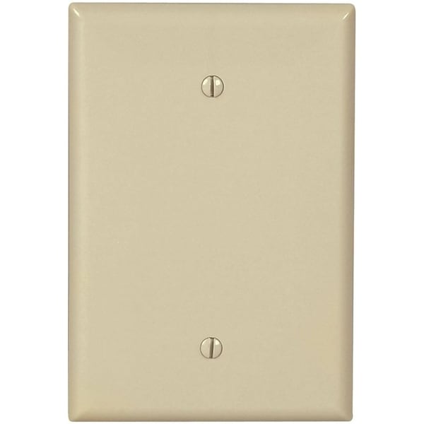 Eaton Wiring Devices Wallplate, 3-1/2 in W, 1 -Gang, Thermoset, Ivory, Screw Mounting 2729V-BOX - main