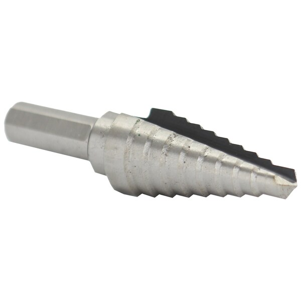Drill America No 3 HSS Step Drill Bit (1/4" - 3/4" by 1/16") VAC3 - main