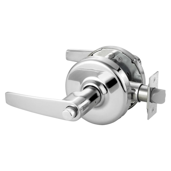 Corbin Russwin Grade 2 Privacy Bedroom or Bathroom Cylindrical Lock, Armstrong Lever, Bright Chrome Finish, Non-ha CL3820 AZD 625 - main
