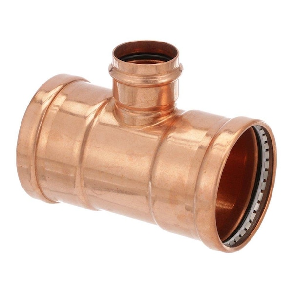 Viega ProPress tee P1 4 P2 4 P3 2 copper 20713 - main
