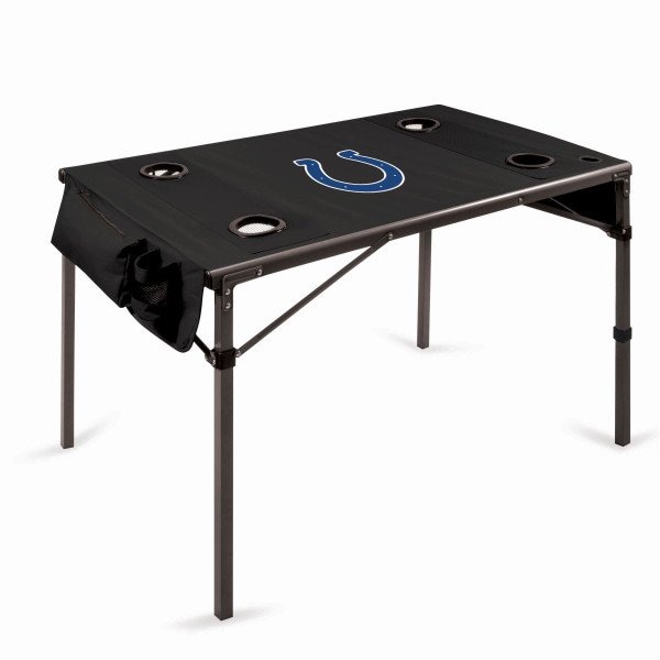 Picnic Time Family Of Brands NFL Indianapolis Colts - Travel Table Portable Folding Table 799-00-179-144-2 - main
