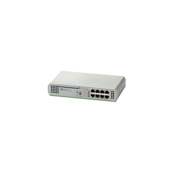 Allied Telesis 8PORT 10/100/1000T UNMANAGED SWITCH WITH INTERNAL PSU AT-GS910/8-10 - main