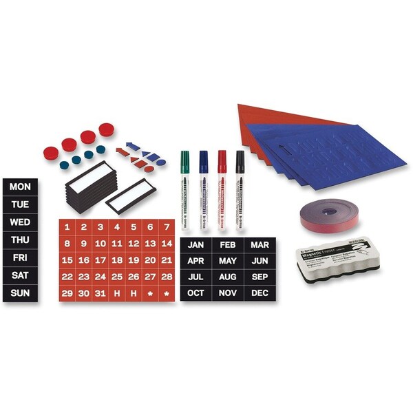 Bi-Silque MasterVision Dry-Erase Board Magnetic Accessory Kit KT1416 - main