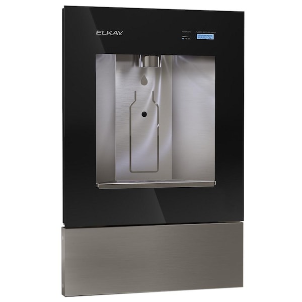 Elkay Liv Pro In-Wall Commercial Filtered Water Dispenser Non-refrigerated Midnight LBWDC00BKC - main