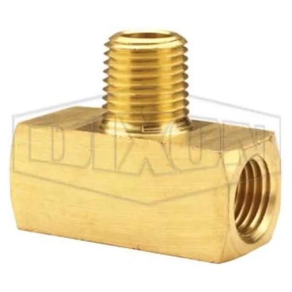 Dixon Branch Tee, 3/4 in Nominal, MNPTF x FNPTF End Style, Brass, Import 3241212C - main