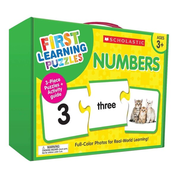 Scholastics Teacher Scholastic Teaching Resources First Learning Puzzles Numbers SC-863051 - main