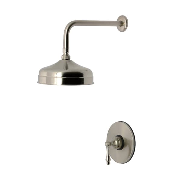 Kingston Brass Single-Handle Pressure Balanced Shower Faucet, Brushed Nickel KB6338ALSO - main
