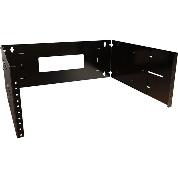 Hammond Adjustable Wall Bracket - 4U w/ Depth 12" - 18" APB19007BK1 - main