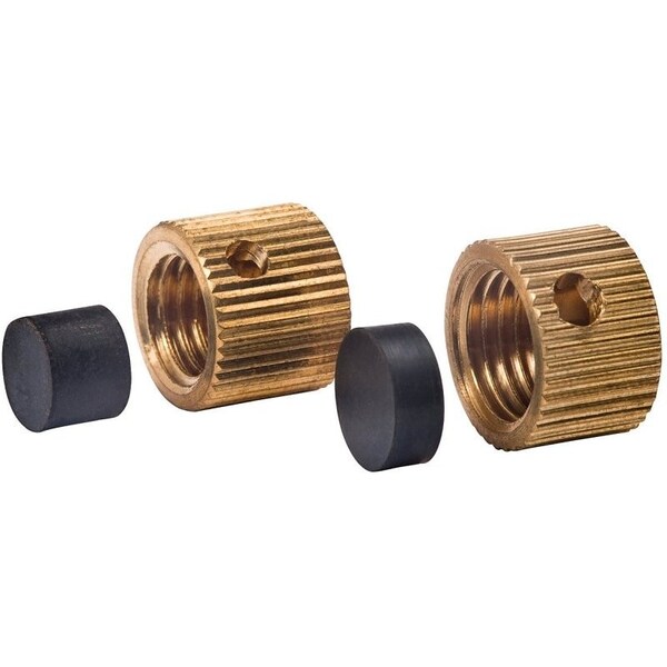 Proline Series LARGE/SMALL BRASS DRAIN CAPS 888-221RP - main