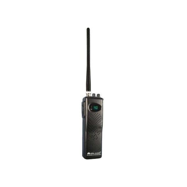 Midland Radio CB Radio, LCD, Black, 27 MHz 75-785 - main