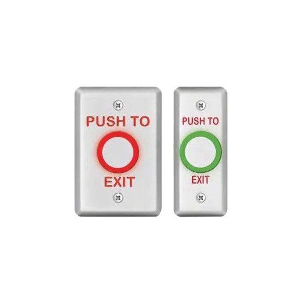 Sdc Exit Push Button, 1-3/4 in. W 463NU - main