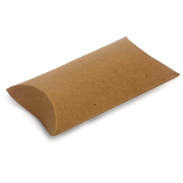 Nashville Wraps Kraft Pillow Favor Boxes, Medium 5x4x1.5, 12PK 11391 - main