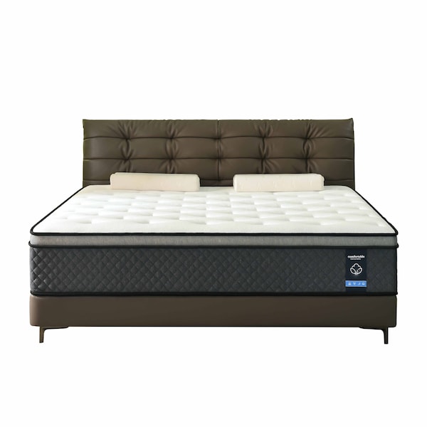 Homeroots 10" Twin Foam Hybrid Mattress 722483 - main