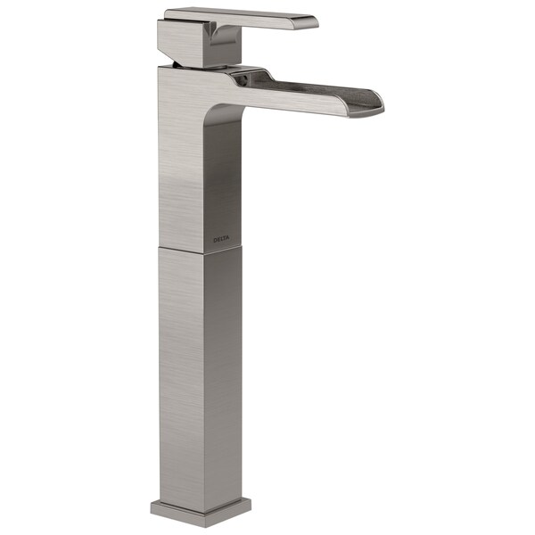 Delta Single hole installation Hole Vessel Lavatory Faucet, Stainless 768LF-SS - main