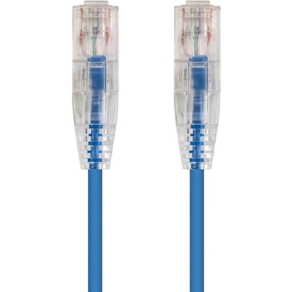 Monoprice Slimrun Cat6 Utp Cable-1Ft Blue 13518 - main