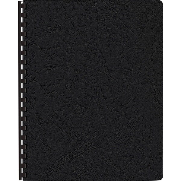 Fellowes Binding Cover, Blk, 8-3/4x11-1/4 In., PK200 52138 - main