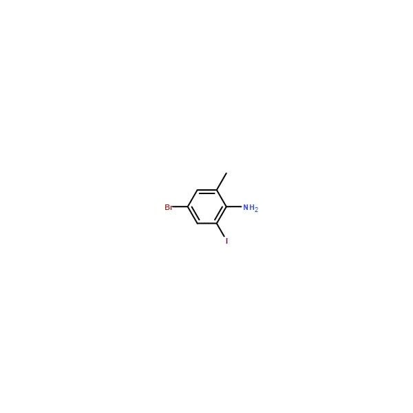 Ak Scientific 4-Bromo-2-iodo-6-methylbenzenamine (100mg), CAS 922170-67-0 Y6507-100mg - main