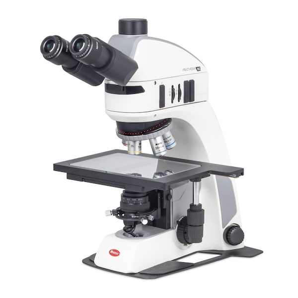 Motic Instruments Usa Panthera TEC-BF/RL/TL Trinocular Compound Upright Microscope with 6x4 Stage 1100104600201 - main