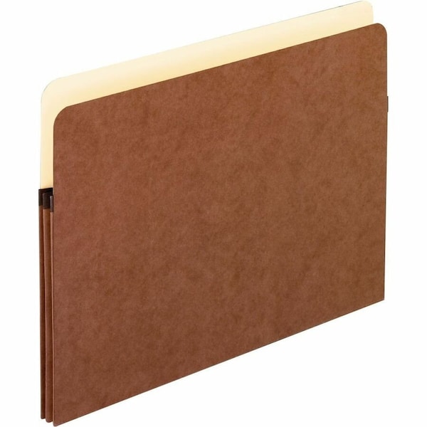 Esselte Pendaflex 1514COX 1 3/4 Expansion File Pocket Manila/Red Fiber Letter 25/Box 1514COX - main