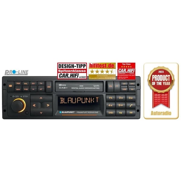 Blaupunkt Digital Media Receiver with Bluetooth FM Stereo AUX USB front AUX-IN FRANKFURTRCM82DA - main