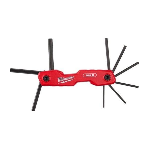 Milwaukee Tool 9-Key Folding Hex Key Set - SAE 48-22-2181 - main
