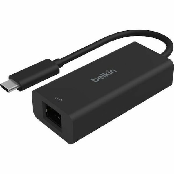 Belkin Connect USB-C to 2.5 Gb Ethernet Adapter INC012BTBK - main