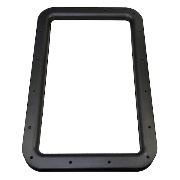 Ap Products AP Products 015-2014762 RV Entrance Door Window Frame - Black 015-2014762 - main