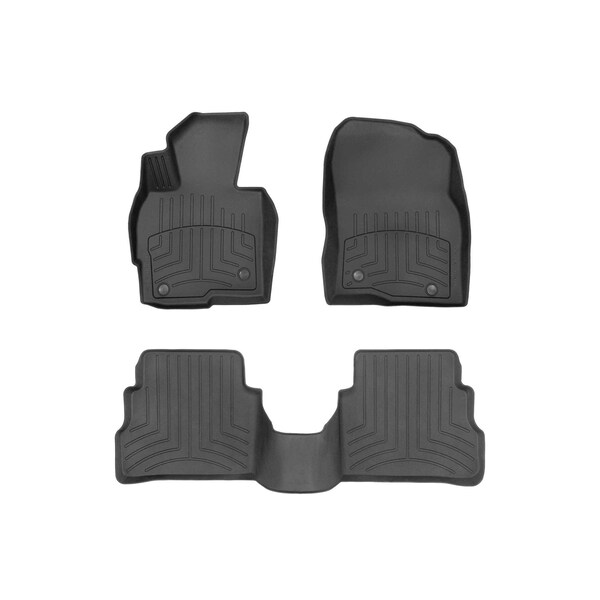 Weathertech Black, Front and Rear FloorLiner HP 44419-1-2IM - main