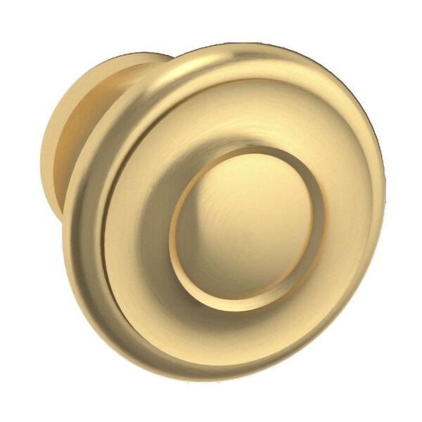 Baldwin Cabinet Knobs Lifetime Satin Brass 4491044 - main