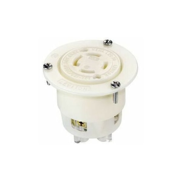 Leviton Industrial Grade Flanged Outlet 30 Amp, 347/600 Volt 3PY 2776 - main