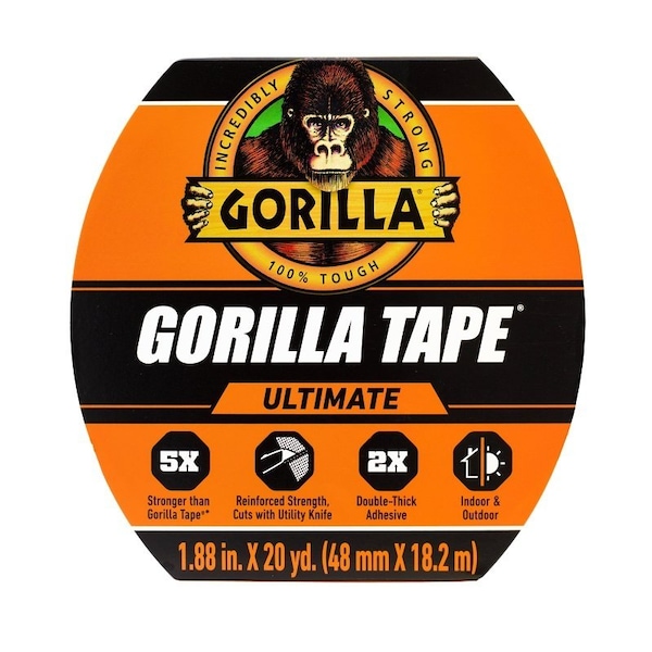 Gorilla Glue ULTIMATE TAPE BLK 1.88INX20YD 113499 - main