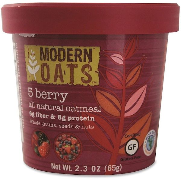 Modern Oats 5 Berry Oatmeal 2.6 oz. Cups, PK12 MO5040 - main