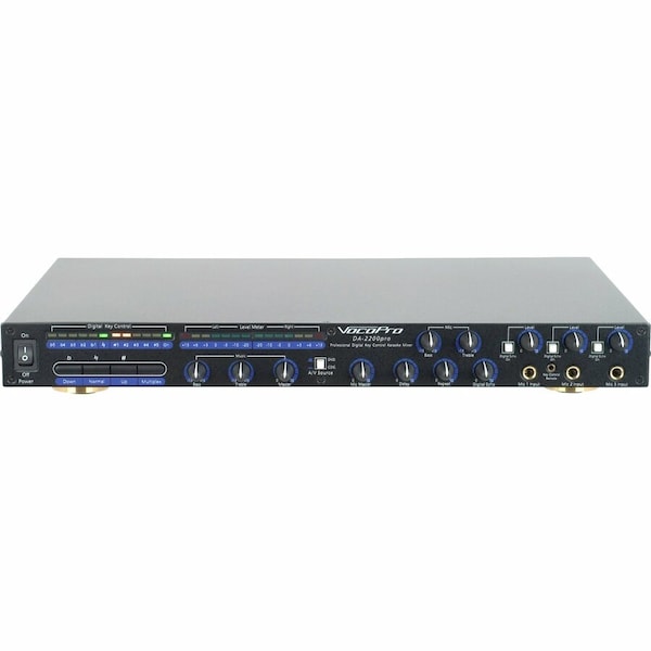 Vocopro Professional Digital Key Control/Digital Echo Mixer DA-2200PRO - main