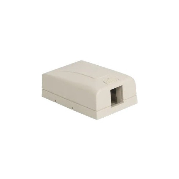 Icc 1 Port Surface Mount Box - White IC108SB1WH - main