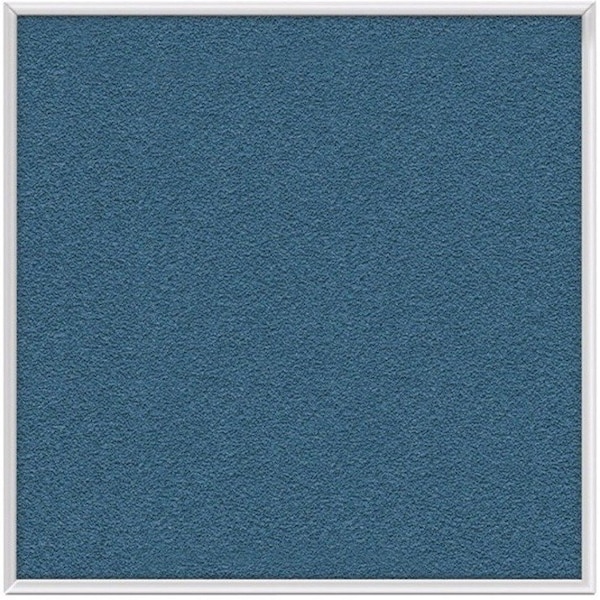 Ghent Bulletin Board, 48-1/2 in. H, Silver AV44-193 - main