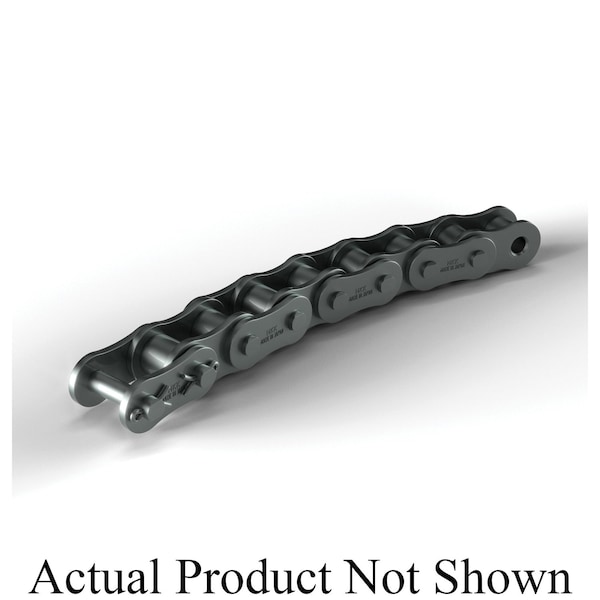 Hkk Chain Riveted Side Bow Roller chain, 50 ft OAL, 3/4 P, 0.469 Dia x 1/2 in W Roller RC060RSB1B - main