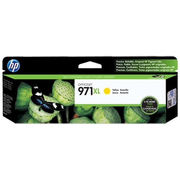 Hp 971XL (CN628AM) High Yield Yellow Original Ink Cartridge (6,600 Yield) CN628AM - main