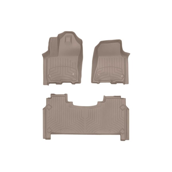 Weathertech Tan, Front and Rear FloorLiner HP 4518771IM-4514283IM - main