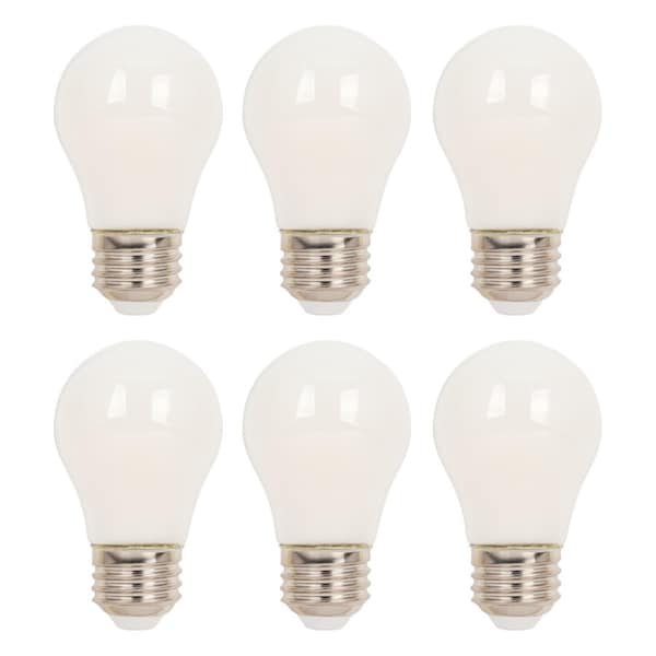 Westinghouse 6W 60W Eq. Soft White A15 Dimmable Filament LED Light Bulb, Medium Base, 6PK 5325020 - main