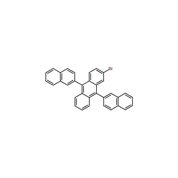 Ak Scientific 2-Bromo-9, 10-bis(2-naphthalenyl)anthracene (25g), CAS 474688-76-1 X4078-25g - main