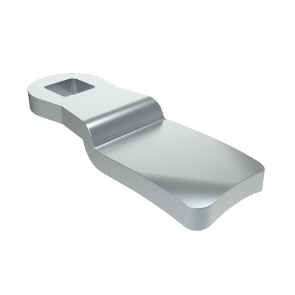 Southco Quarter-Turn Cam Latch Cam, 22mm .87 in Grip, Steel, Zinc Plate, Bright chromate E5-6112 - main