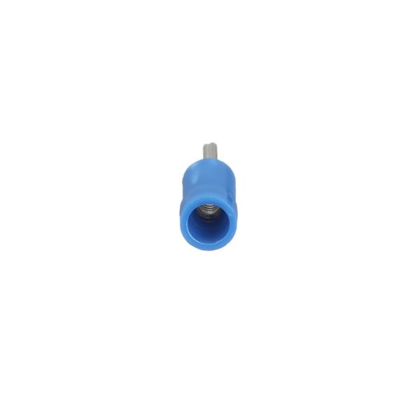 Panduit Pin Terminal, 14 AWG, 600 V, Vinyl Insulated, Blue, 25 PK EV14-P47B-Q - main