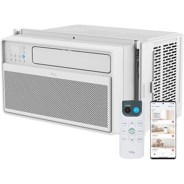 Tcl 8,000 BTU Smart Inverter Window Air Conditioner H8W4MW - main