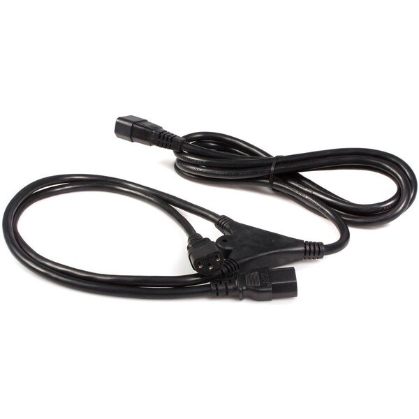 Startech.Com 10ft Power Extension Cord C14 to 2x C13 PXT100Y - main