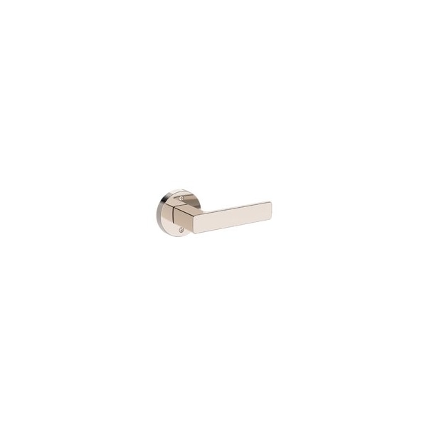 Baldwin Residential Door Levers Half Dummy Right Hand Lifetime Bright Nickel HDSHACRR055 - main